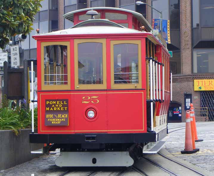 San Francisco cable car 25